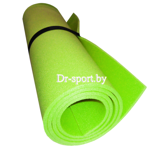 Коврик (пенка) гимнастический 550*1800*11,5 салатовый